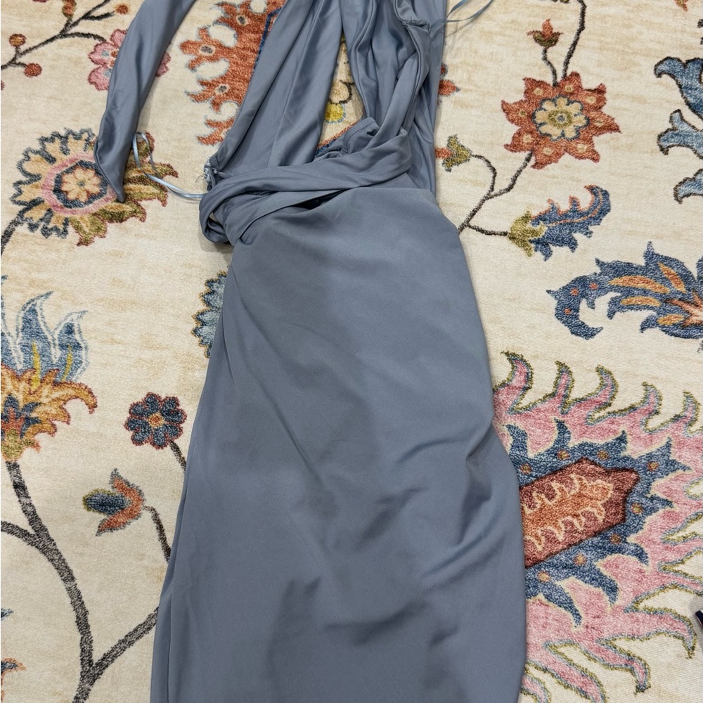 Superdown Slate Blue Dress